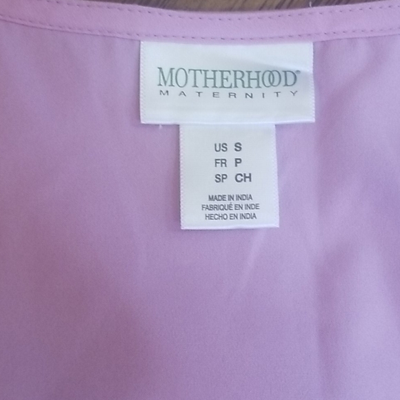 Short sleeve maternity blouse - Picture 3 of 4